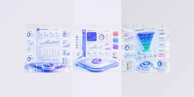 Premium Marketing Analytics Visuals generated by undefined