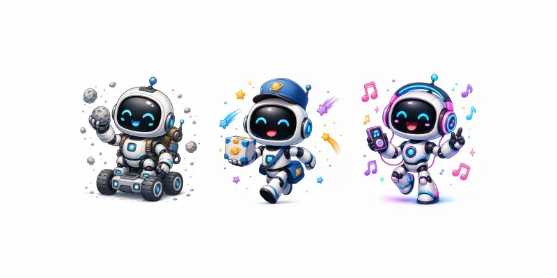 Space Robot Companion Kits generated by undefined