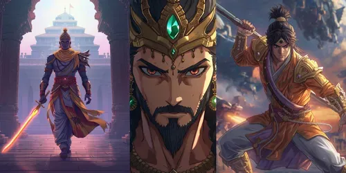 Epic Prince Anime generated by leonardo