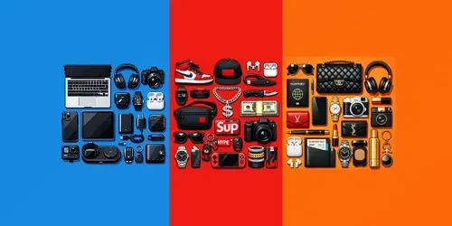 Luxury Everyday Carry Flat Lays generated by chatgpt-image