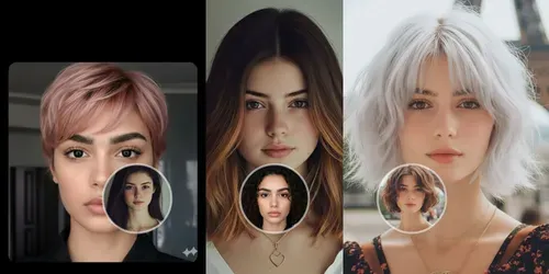 Change Color And Style Hair generated by gemini-image