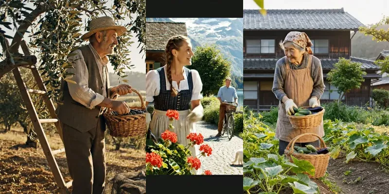 Realistic Village Life generated by undefined