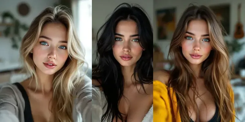 Selfies Of Beautiful Instagram Women generated by undefined