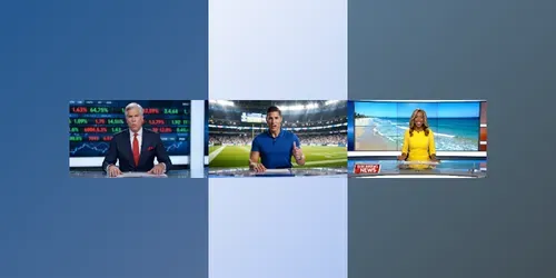 Breaking News Anchor Broadcast Videos generated by veo