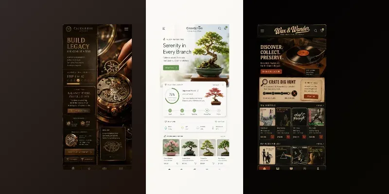 Gamified Ecommerce UIs generated by undefined