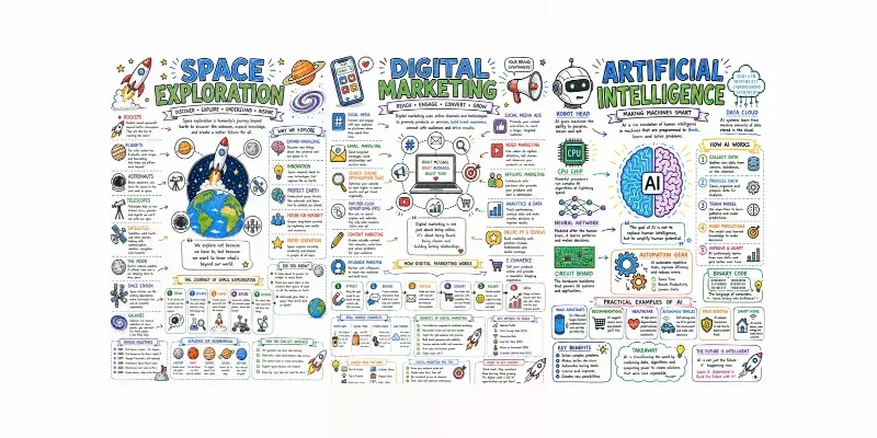 Cute Whiteboard Learning Posters generated by undefined