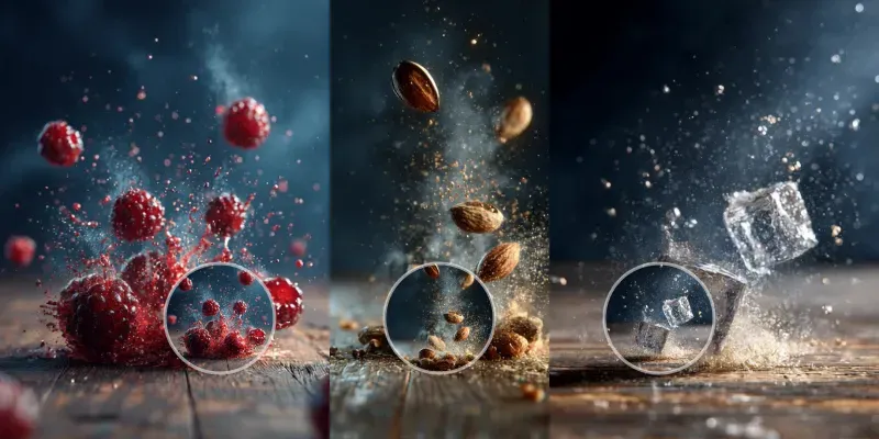 Ultra Slowmotion Falling Impact Videos generated by undefined