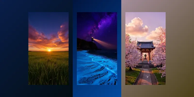 Cinematic Vertical Nature generated by undefined