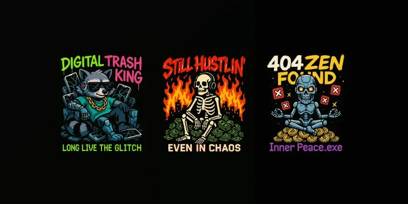 Irreverent And Reckless T Shirt Designs generated by undefined