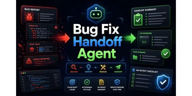 Bug Fix Handoff Agent generated by undefined