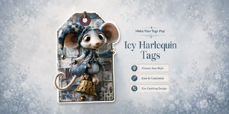 Icy Harlequin Product Tags generated by undefined