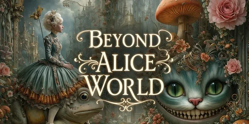Beyond Alice World Surreal Art generated by undefined