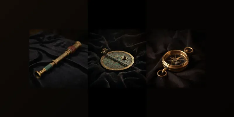 Antique Navigation Instrument Generator generated by undefined