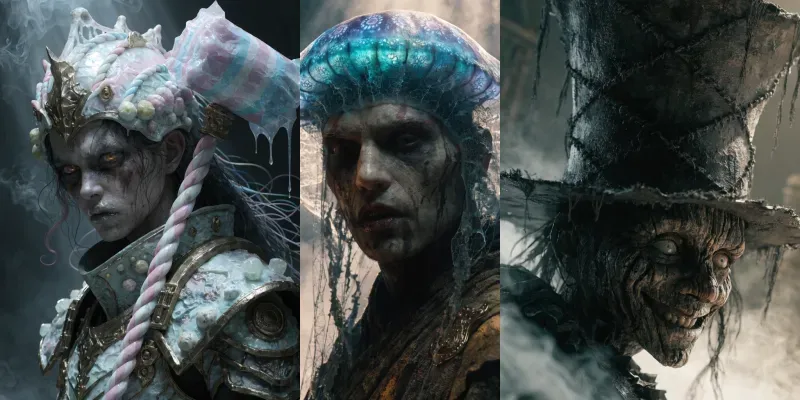 Dark Fantasy Character Creators generated by undefined