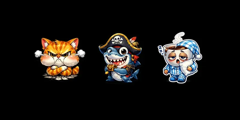 Funny Sticker Generator Any Subject generated by undefined