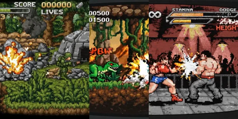 Retro 16bit Pixel Game Scenes generated by undefined