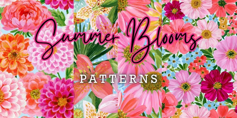 Summer Blooms Patterns generated by undefined