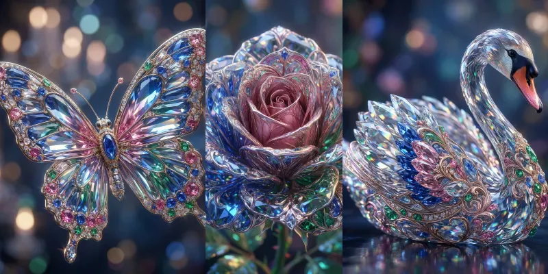 Artistry In Gemstone Creations generated by undefined