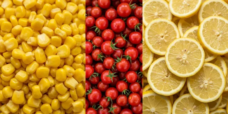 Fresh Market Food Backgrounds generated by undefined