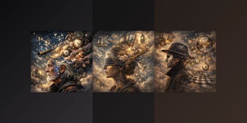 Mindscapes Of Time And Imagination generated by undefined