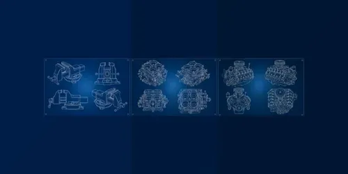2D Cad Blueprint Image Templates generated by chatgpt-image