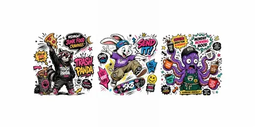 Popart Halftone Streetwear generated by chatgpt-image