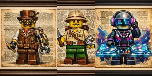 Bricks Between The Lines generated by chatgpt-image