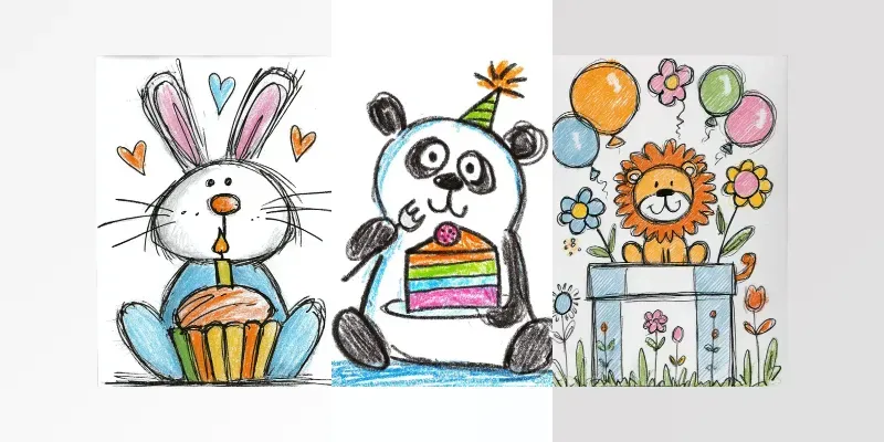 Cute Birthday Clipart For Kids