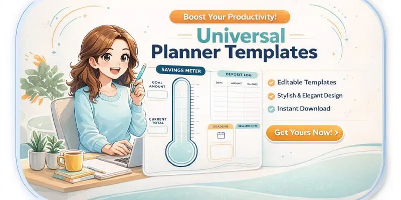 Etsy Universal Planner Templates generated by undefined