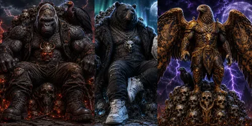 Beast Thrones generated by chatgpt-image
