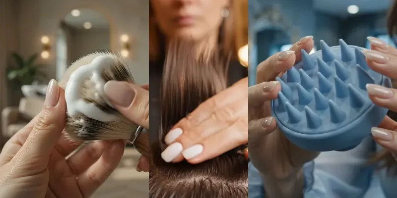 Cinematic ASMR Salon Pov Videos generated by undefined