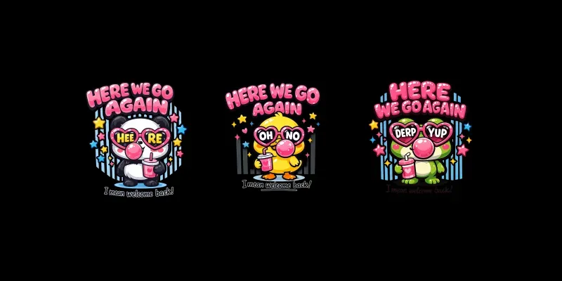 Funny Animal Welcome Back Tshirts generated by undefined