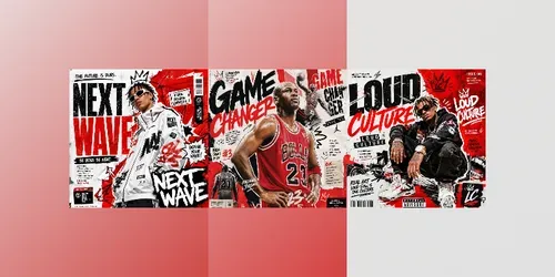 Urban Graffiti Editorial Posters generated by chatgpt-image
