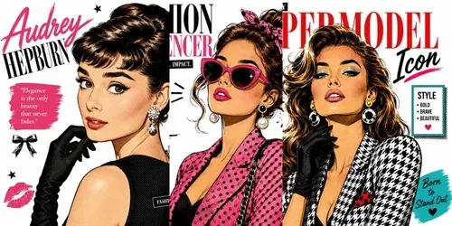 Pop Art Fashion Diva Creators generated by chatgpt-image