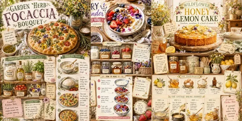 Pinterest Pantry Recipe Poster Generator generated by undefined