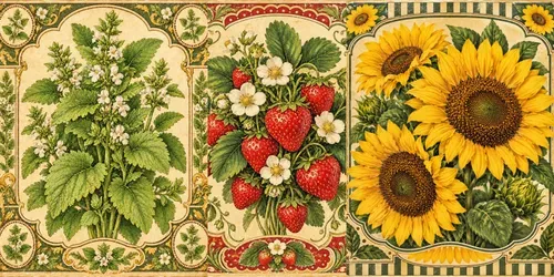 Heirloom Seed Packet Art generated by chatgpt-image