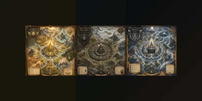 Lumen Arcanum Fantasy Realms generated by undefined
