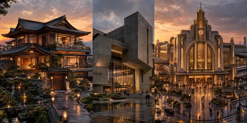 Impossible Architectural Fusions