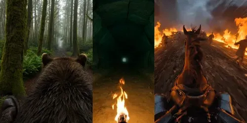 Firstperson Pov Extreme Adventure Videos generated by grok-video