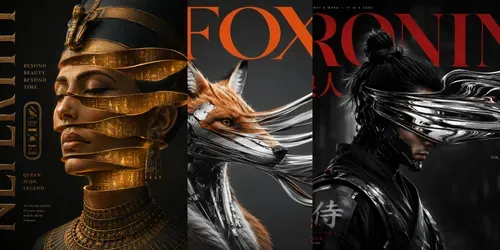 Bold Conceptual Magazine Cover Art generated by chatgpt-image