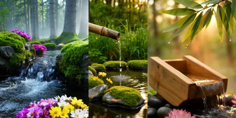 Relaxing Forest Zen Gardens generated by undefined