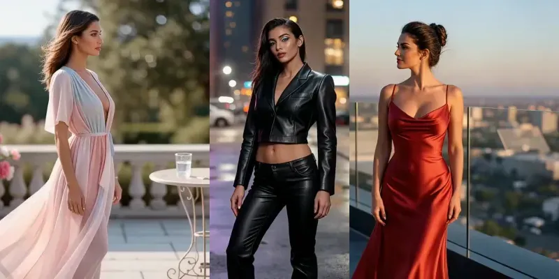 Cinematic Viral Woman Orbits generated by undefined