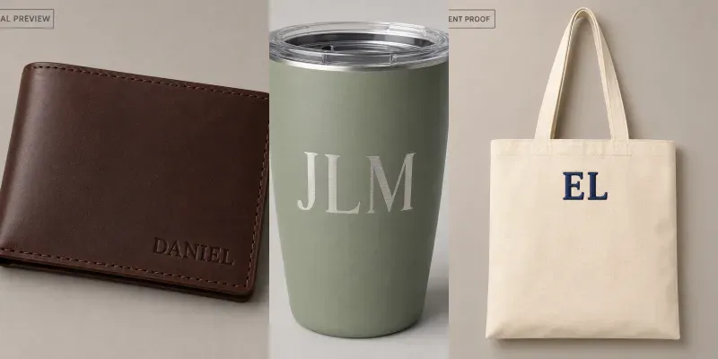 Personalized Product Proof Builders generated by undefined