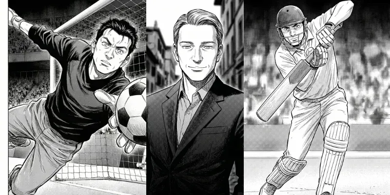 Naoki Urasawa Style Monster Manga Art generated by undefined