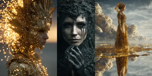 Custom Deity Portrait Art Generator generated by midjourney