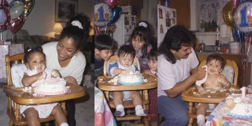90s Babies' First Birthday Photos generated by chatgpt-image