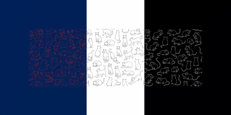 Seamless Printable Animal Patterns generated by undefined