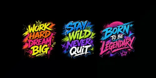Neon Graffiti Tees generated by chatgpt-image