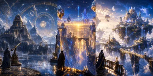 Celestial Dreamscapes generated by chatgpt-image