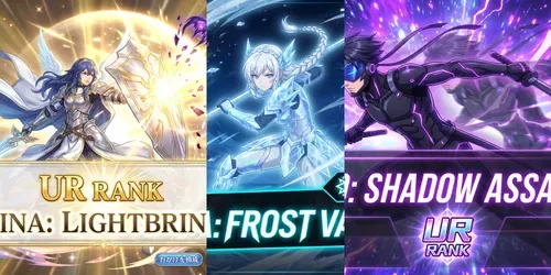 Anime Gacha Ssr Pull Screens generated by gemini-image